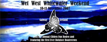 WET WEST WHITEWATER WEEKEND, Galway - Logo