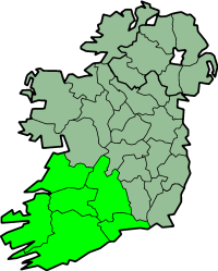 MAP of Irelands Rivers