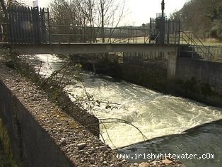  Clodiagh River - The Weir after the factory
