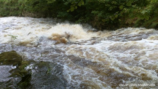  Easkey (Easky) River - Second drop on double drop.High