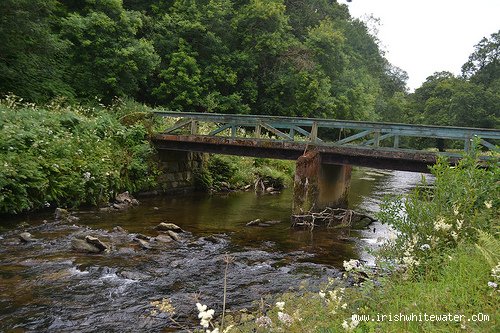  Clodiagh River - One of the low bridges through Curraghmore Estate before Portlaw