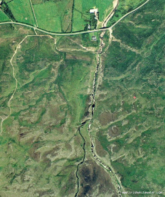 Map to Glenacally River - Glenacally River