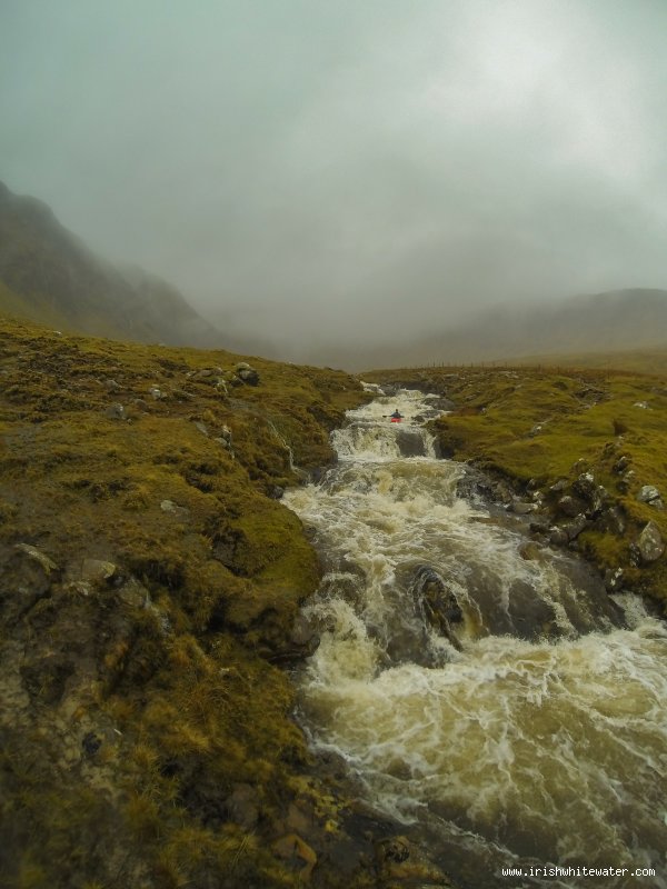  Seanafaurrachain River - David Higgins on one of the first rapids 