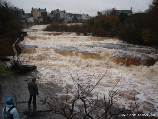  Ennistymon Falls River - run from the bottom with a nice amount of water on it.
