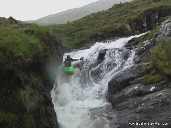  Seanafaurrachain River - Another slide with a chute as a lead in