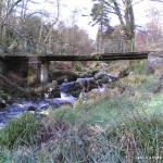 Photo of the Glencree river in County Wicklow Ireland. Pictures of Irish whitewater kayaking and canoeing. Top Section.
