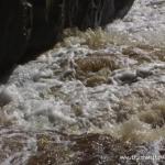 Photo of the Mayo Clydagh river in County Mayo Ireland. Pictures of Irish whitewater kayaking and canoeing. The 5th and stickiest hole.Gets kinda sporting in high levels.All these photos are taken at a medium level . Photo by Graham Clarke