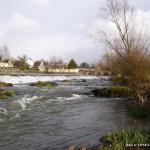 Photo of the Maigue river in County Limerick Ireland. Pictures of Irish whitewater kayaking and canoeing. bruree . Photo by tom