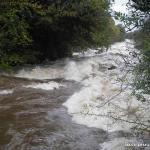 Photo of the Roughty river in County Kerry Ireland. Pictures of Irish whitewater kayaking and canoeing. lower lower section oct bank hol weekend. Photo by matt corbit