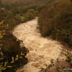 Photo of the Upper Flesk/Clydagh river in County Kerry Ireland. Pictures of Irish whitewater kayaking and canoeing. From Madam's Bridge on the Clydagh 23oct08. Photo by John Lynch Clydagh