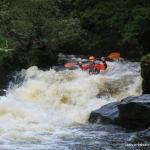 Photo of the Colligan river in County Waterford Ireland. Pictures of Irish whitewater kayaking and canoeing. salmon leap. Photo by Michael Flynn