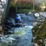 Photo of the Coomeelan Stream in County Kerry Ireland. Pictures of Irish whitewater kayaking and canoeing. Matt. Photo by Daithí