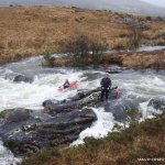 Photo of the Owenroe river in County Kerry Ireland. Pictures of Irish whitewater kayaking and canoeing.