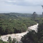 Photo of the Bunhowna river in County Mayo Ireland. Pictures of Irish whitewater kayaking and canoeing. The run out to the get off. Photo by Graham Clarke