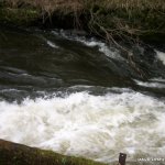 Photo of the Six Mile Water river in County Antrim Ireland. Pictures of Irish whitewater kayaking and canoeing.