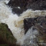 Photo of the Srahnalong river in County Mayo Ireland. Pictures of Irish whitewater kayaking and canoeing. Another drop. Photo by Graham 'I see dead people' Clarke