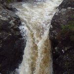 Photo of the Srahnalong river in County Mayo Ireland. Pictures of Irish whitewater kayaking and canoeing. And another. Photo by Graham 'I see dead people' Clarke