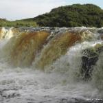 Photo of the Bunduff river in County Leitrim Ireland. Pictures of Irish whitewater kayaking and canoeing. The drop.