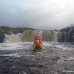 Photo of the Bunduff river in County Leitrim Ireland. Pictures of Irish whitewater kayaking and canoeing. lee doherty Letterkenny IT Canoe club. Photo by lee doherty