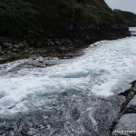 Photo of the Lough Hyne Tidal Rapids in County Cork Ireland. Pictures of Irish whitewater kayaking and canoeing. Photo by dave g