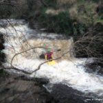 Photo of the Dunniel river in County Sligo Ireland. Pictures of Irish whitewater kayaking and canoeing. Dunniel . Photo by caz