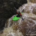 Photo of the Mayo Clydagh river in County Mayo Ireland. Pictures of Irish whitewater kayaking and canoeing. Upper Section . Photo by Graham Clarke